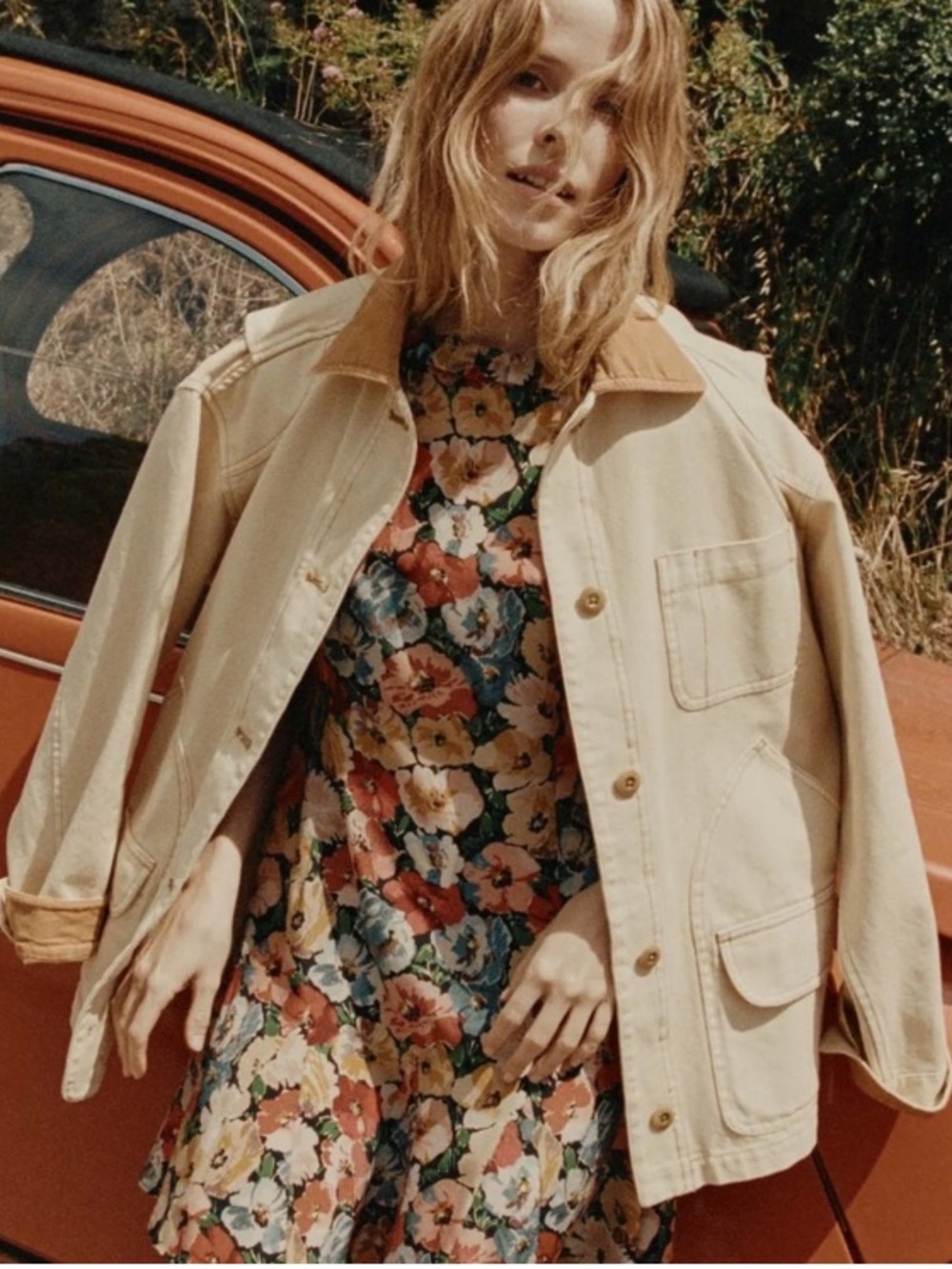 Doen Pascual Jacket in Straw - Picture 3 of 8